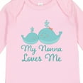thumbnail image 4 of Inktastic My Nonna Loves Me Boys or Girls Long Sleeve Baby Bodysuit, 4 of 5