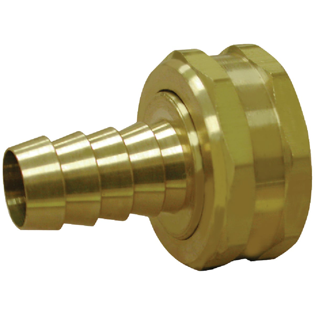 1/2 Barb x 3/8 Male Pipe Swivel Connector Anderson Metals Brass Hose Fitting 