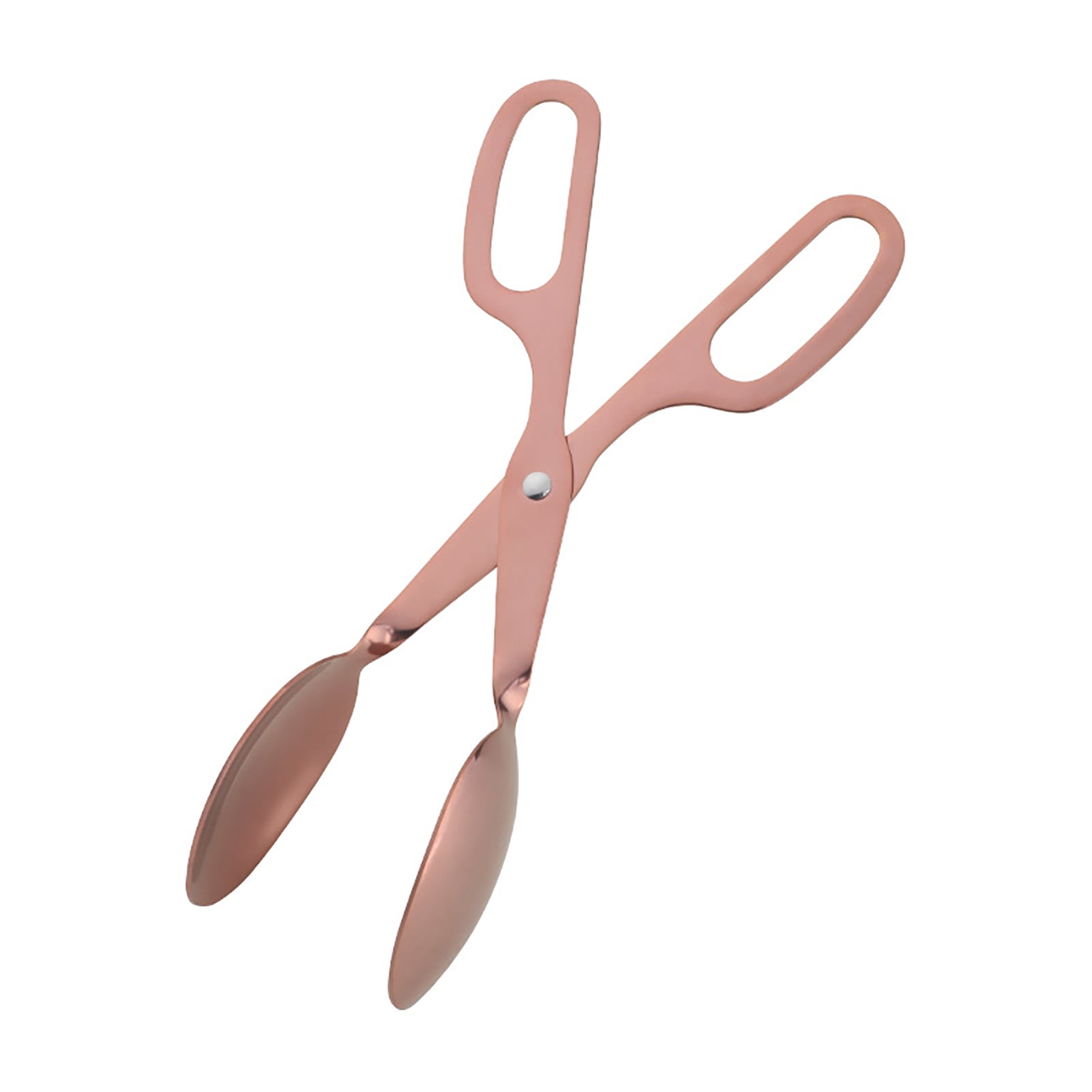 Yesbay Food Tongs Scissors Shaped Unique Design Smooth Surface