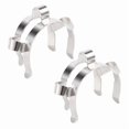 thumbnail image 2 of 2pcs 24 # Clip de Keck apriete acero inoxidable para 24/29 24/40 Conjunto vidrio esmerilado, 2 of 10