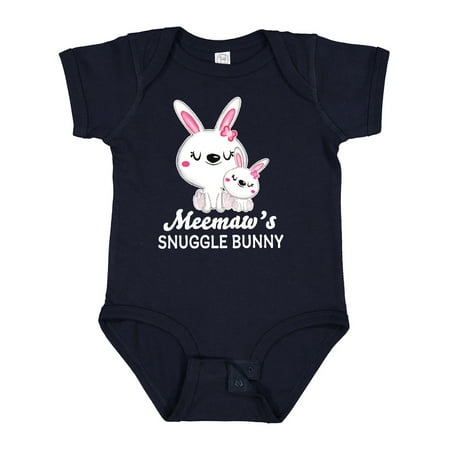

Inktastic Meemaws Snuggle Bunny Easter Gift Baby Girl Bodysuit