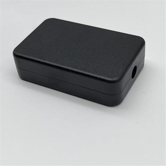 Electrical Junction Box, Electric Plastic Black Waterproof Project Junction Case, Plastic Electrical Project Case, Power Junction Box, Project Box, 1 Pcs, 2.16x1.37x0.59"(Black)