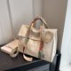 thumbnail image 2 of Bolsos de lona de calidad para mujer 2023 Últimas tendencias Bolsos bandolera de diseñador Bolsos de lona tipo shopper de gran capacidad Boston, 2 of 5