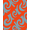 Orange, Pattern 3, variant on ODIKA 4' x 6' Machine Washable Non-Slip Area Rug, Op Art Spiral High Traffic Rug, Gray, 370085