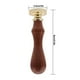 thumbnail image 2 of Sello de cera animal Sello de latón Cabeza de madera Mango de madera Sello de sellado extraíble para sobres Invitaciones Sweethay HA5860-00B, 2 of 6