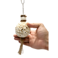 thumbnail image 4 of 5115 Medium Mandarin Sola Muncher M&M Bird Toys - Natural Chewing and Shreddable Hanging, 4 of 7