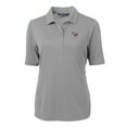 thumbnail image 2 of Women's Cutter & Buck Gray Iowa Cubs Virtue DryTec Eco Pique Recycled Polo, 2 of 3