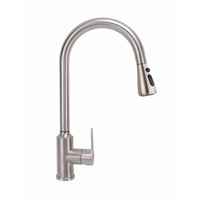 Grifos Convencionales Xtellar Mezcladora Para Fregadero Flexible Llave Herramienta de Cocina Acero inoxidable Color Blanco