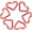 Red Heart, variant on 100 Pcs Muka Red Heart Shaped Clips, 1 1/8"L x 1 1/4"W