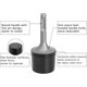thumbnail image 4 of Vibrator Round Shank Drill Hammer Rubber Radiator Vibrator Tool, MultiPurpose Pipe Cleaning Hammer For Home Use, 4 of 5