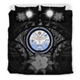 thumbnail image 3 of Juego de cama Marshall Island Gris Hibiscus, 3 of 7