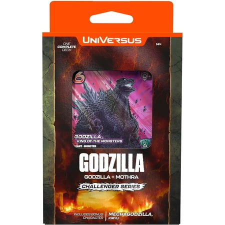 UVS Games/Jasco Godzilla Challenger Series - Godzilla & Mothra New