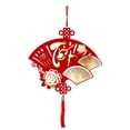 thumbnail image 2 of veasfak Chinese New Year Hanging Decoration Holiday Window Spring Festival Door Sign A 1Pc, 2 of 9