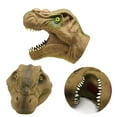 thumbnail image 4 of Dinosaur Hand Puppet Props, Soft Rubber Animal Head With Movable Mouth, Children's Christmas Birthday Party Gift, 4 of 4
