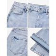 thumbnail image 6 of EMMIOL Women's High Waist Stretchy Flare Jeans Light Wash Bell Bottom Denim Pants Y2K Trendy Vintage Jeans, 6 of 6