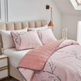 thumbnail image 5 of Soft bedsheet and bedspread set Pink Branch - Twin - 2 Piece, 5 of 5