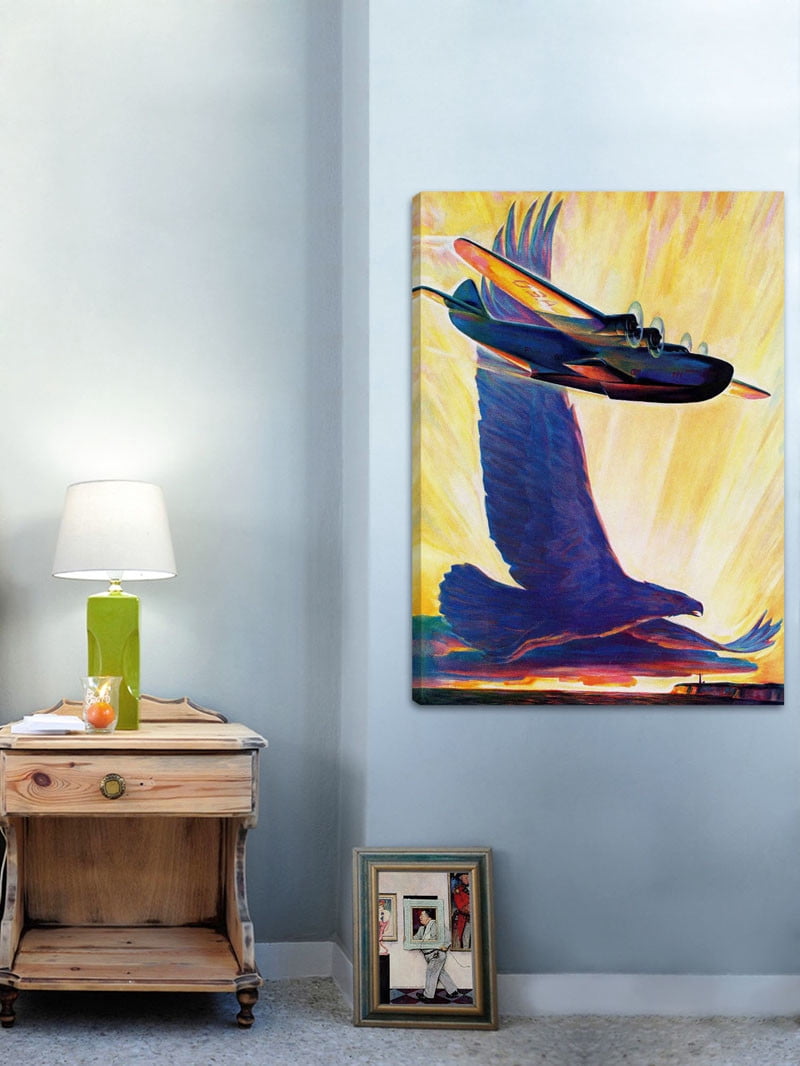 Marmont Hill "Eagle's Wings" Painting Print on Canvas
