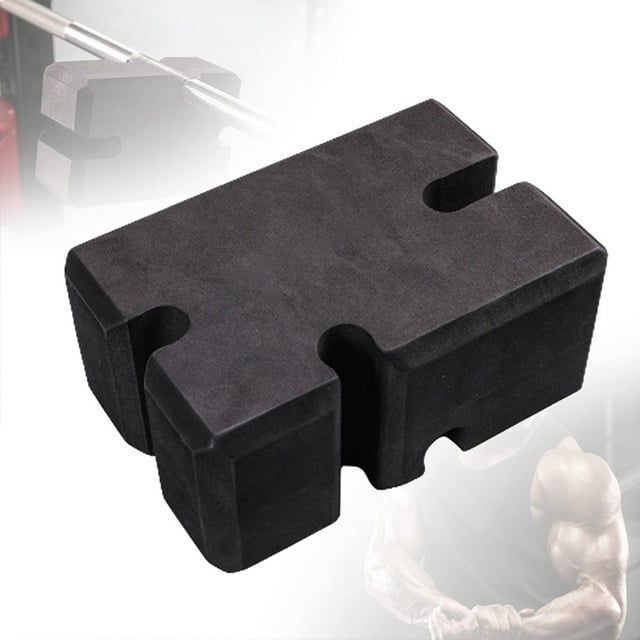 Bench Press Block Board Deep Squat Training Improving 4 Height Weight Lifting Shoulder Arm with Grooves Portable Home Gym Strength Training
