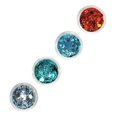 thumbnail image 1 of 4 Unids Sequin Flake Chunky Glitters Eyes Face Body Hairs Nail Glitter Loose Glitter DIY Soplando Burbuja para Maquillaje Resina Epoxi Cajas D Estilo C, 1 of 8