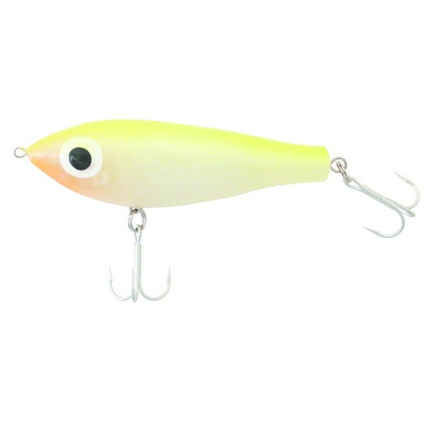 Paul Brown Original Series Fat Boy Corky Twitch Bait, Chartreuse Pearl