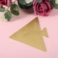 thumbnail image 3 of 50 Uds. Tablero Triangular dorado para tarta o Mousse, tablero de cartón para postres y magdalenas, herramientas para hornear 82020, 3 of 7