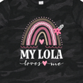 thumbnail image 4 of Inktastic My Lola Loves Me Granddaughter Girls Toddler T-Shirt, 4 of 5