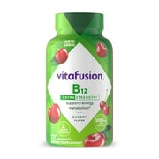 Vitafusion Extra Strength B12 Gummy Vitamins, 170 Count