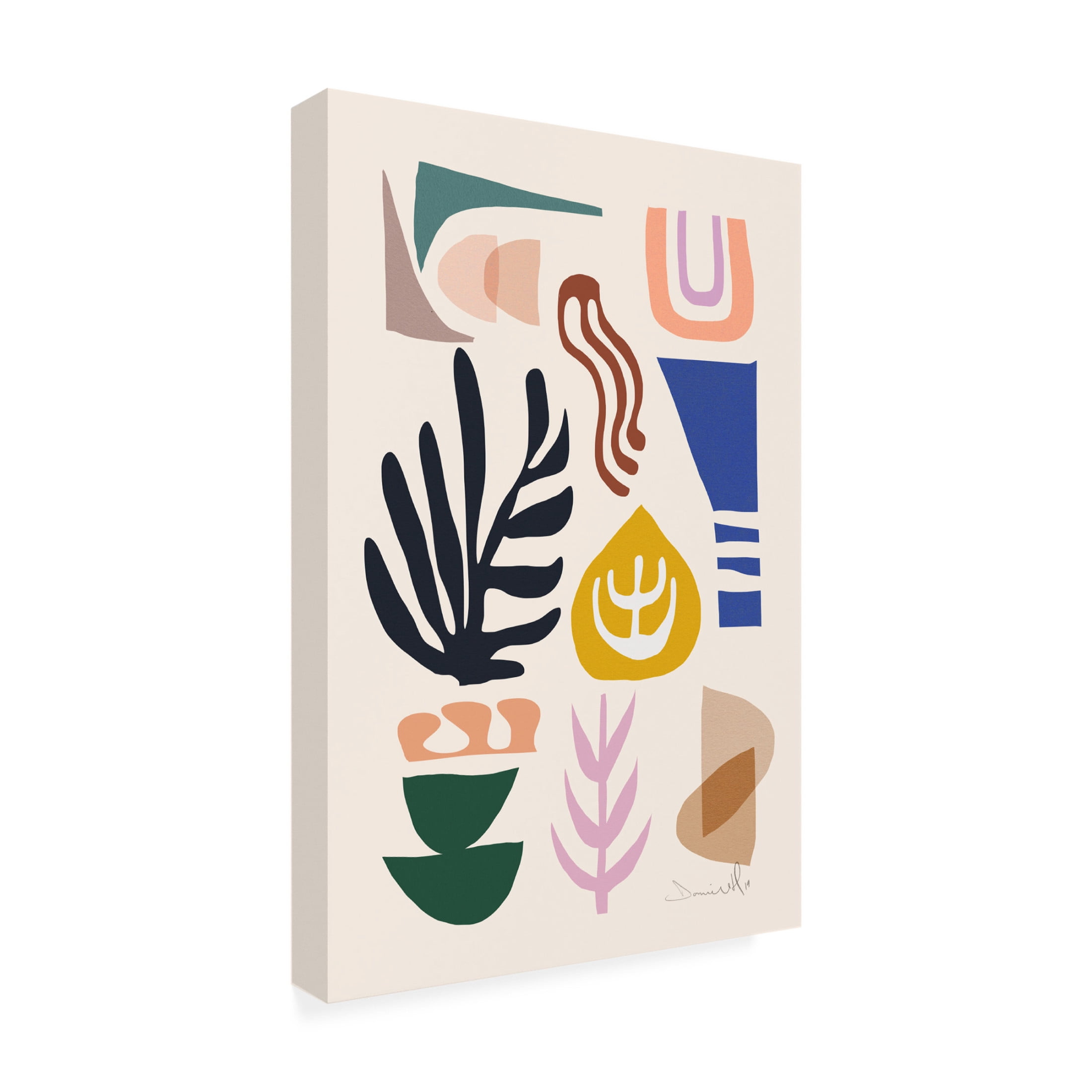 Trademark Fine Art Dan Hobday  Nord No6 Canvas Wall Art