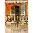 thumbnail image 3 of Haenraets, Willem 18x24 Black Modern Framed Museum Art Print Titled - Balcony I, 3 of 5