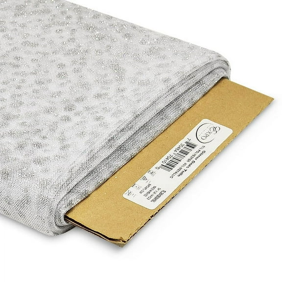 Expo Int'l Premium Glitter Dots Tulle Fabric Bolt of 54" X25 Yards