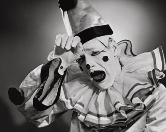 Close-up Of A Clown