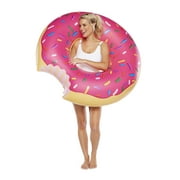 BigMouth Inc Gigantic Donut Pool Float, Funny Inflatable Vinyl Summer Pool or Beach Toy, Patch Kit Included