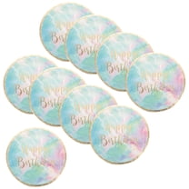 UPOUART 10Pcs Paper Plates Bulk for Party Use Assorted Color Anti Wear Disposable Dinner Plates