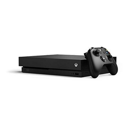 Microsoft Xbox One X 1TB, 4K Ultra HD Gaming Console, Black (Renewed) [video