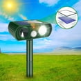 thumbnail image 6 of Onemayship 2Pack Upgraded Solar Animal Repellent - Waterproof Outdoor Ultrasonic Pest Deterrent Device to Keep Deer, Cat, Dog, Raccoon, 6 of 9