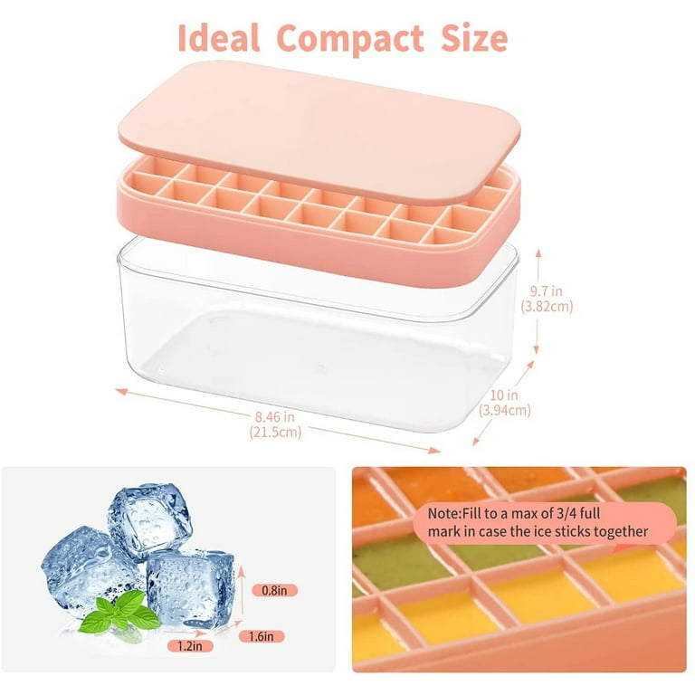 Silicone mold ice cube mold household edible silicon storage box