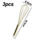 thumbnail image 2 of Paquete de 3 batidores de acero inoxidable YONGSHENG chapados en oro titanio, 2 of 5