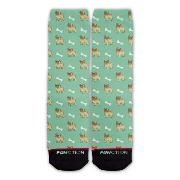 Function - Pug Pattern Fashion Socks