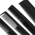 thumbnail image 3 of Greensen 3Colors 9PCS Fashionable Hairdressing Comb With Bag Hair Styling Tool Kit , Hair Cutting Comb,Comb, 3 of 7