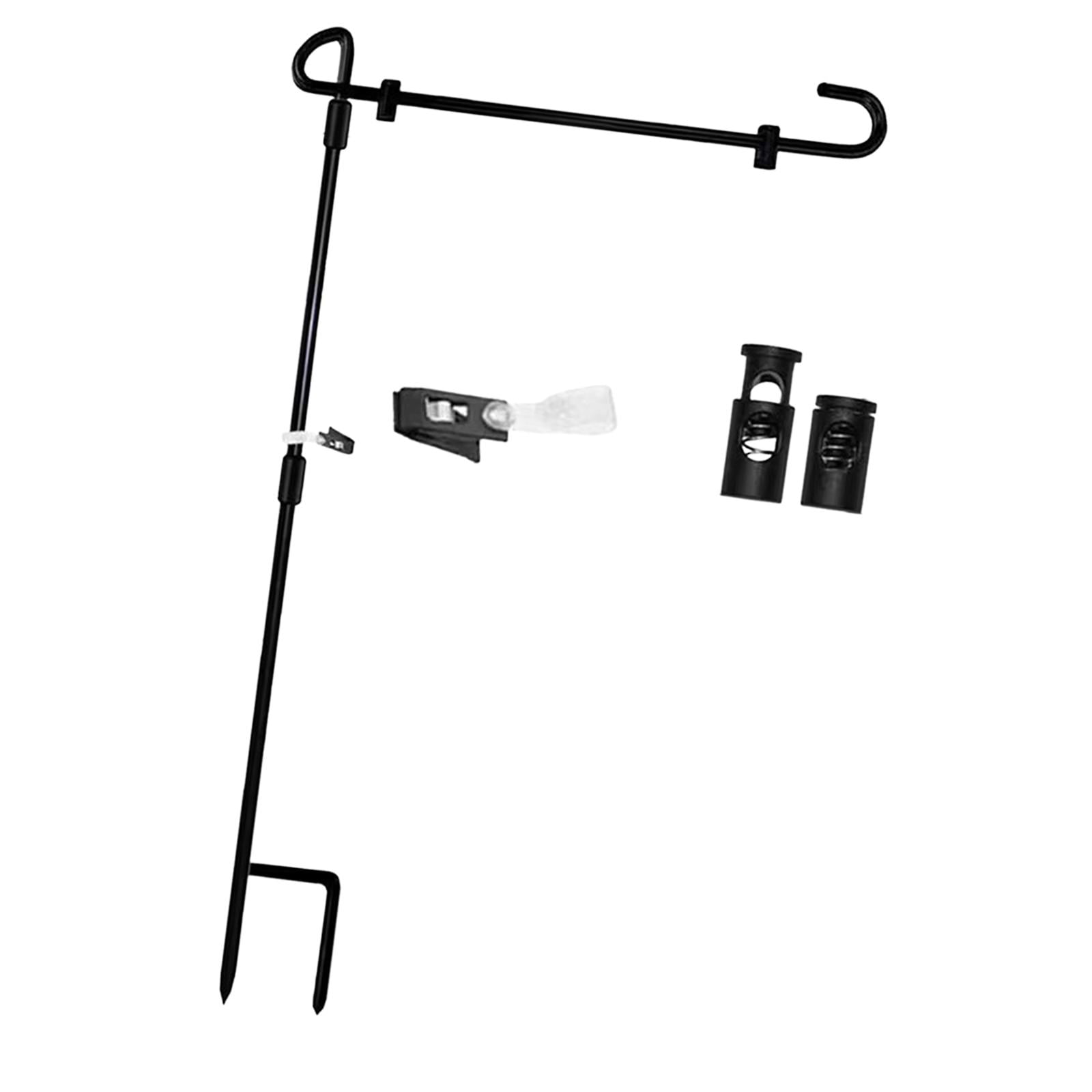 Garden Flag Stand with Anti Skid Clip Flag Holder for Farmhouse Yard Holiday