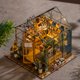 thumbnail image 4 of Dollhouse Mini Kits Miniature Diy Making Three-dimensional Puzzle Assembled Building Model Toys, Home Bedroom Decorations With Furniture Wooden Crafts For Women Girls Best Valentine's Day Birthday Gif, 4 of 4
