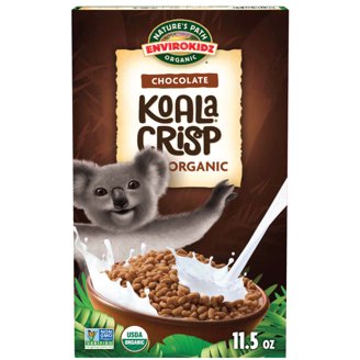 One Degree Organic Foods Sprouted Brown Rice Cacao Crisp Cereal - 10 Oz (Pack Of 6)