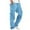 #Blue, variant on DPTALR Men's Cotton Loose Straight Cargo Joggers Casual Athletic Sweatpants with Pockets,Blue Big and Tall Men XXL