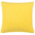 thumbnail image 1 of Housse de Coussin Décorative en Velours Côtelé Doux à Rayures de Maïs, 1 of 9
