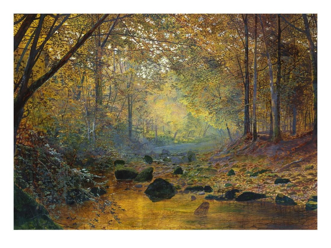 On the River Greta, Lake District, England, Scenic Seasons World