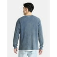 thumbnail image 3 of No Boundaries Thermal Tee with Long Sleeves, Men's & Big Men's, 3 of 5