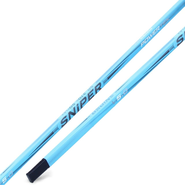 Powertek V5.0 Sniper Ringette Stick – Junior/Sky Blue/40 Flex