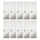 thumbnail image 1 of 10Pcs Plastic Embossing Folder Multipurpose Delicate for Card Making Scrapbooking Art Craft Supplies EM286, 1 of 5
