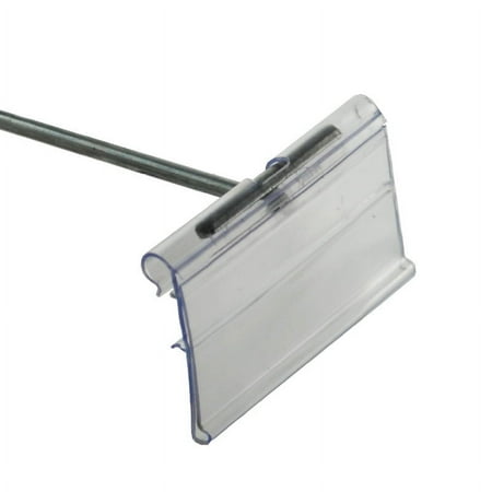 UPC: 0794504368857 | Azar Displays 700840 2 W x 1.25 H Flip Scan Label Holder  50-Pack