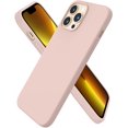 thumbnail image 1 of ORNARTO Compatible with iPhone 13 Pro Max Case 6.7", Slim Liquid Silicone 3 Layers Full Covered Soft Gel Rubber Case, 1 of 5